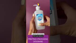 Custom Sticker Label Printing Services 🏷️✨ PAN INDIA DELIVERY [upl. by Ahsirak]