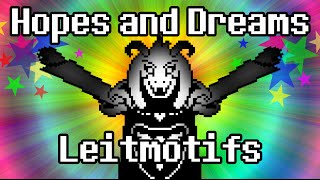 Undertale  All leitmotifs in Hopes and Dreams  1 YEAR ANNIVERSARY [upl. by Eniamaj625]