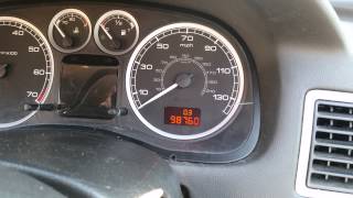 Peugeot 307 14 speedo clock faulty how to fix [upl. by Hays]