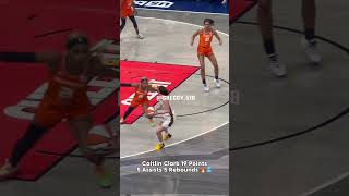 Caitlin Clark goes BONKERS vs Connecticut caitlinclark basketball wnba [upl. by Garling]