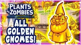 All Golden Gnome Locations in Weirding Woods Plants vs Zombies Battle for Neighborville [upl. by Emsoc90]