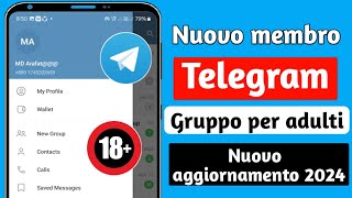 Come aggiungere link di gruppo Telegram Ultimo link di gruppo Telegram 2024 Gruppo Telegram ragazze [upl. by Louth]