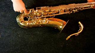 Repairmans Overview Yanagisawa 880 Tenor Saxophone [upl. by Talbott120]