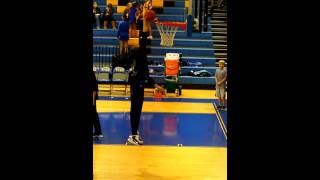 Tivy basketball warmups on Nov 30th 2010 [upl. by Jackquelin]