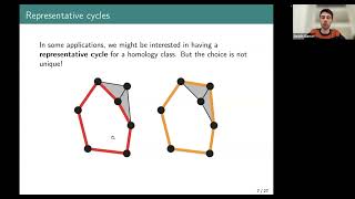 Davide Gurnari 012424 Harmonic Persistent Homology for Disentangling Multiway Interaction [upl. by Ikey]