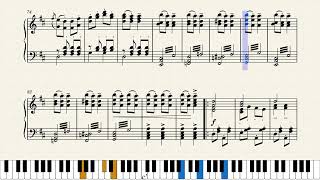 Offenbach  CanCan from Orphée aux Enfers Piano Arrangement [upl. by Regdor]