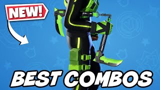 BEST COMBOS WITH NEW 18S KAMA PICKAXE NOVEMBER MONTHLY CREW PACK  Fortnite [upl. by Ecnav50]