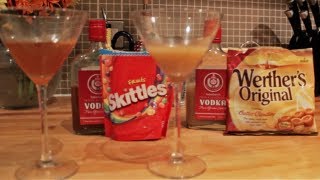 Dishwasher Vodka  Skittles vs Werthers Originals [upl. by Anderson191]