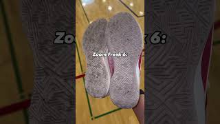 Nike Zoom Freak 6 vs Giannis Immortality 4 [upl. by Chesna588]