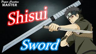 How to Make a Shisui Sword from Naruto Anime [upl. by Armillas459]