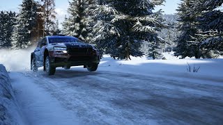 EA WRC Weekly Power stage Fyresdal Skoda Fabia RS Rally2 Nov2024 [upl. by Anaujik847]