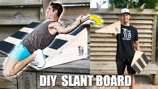 DIY Knees Over Toes Guy Slant Board  How to Make Slant Board for kneesovertoesguy exercises [upl. by Sivra771]