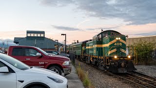 Vermont rail system trains magazine photo charter [upl. by Damicke390]