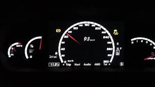 MercedesBenz S63 AMG W221 62 V8 525HP Acceleration 0250 KMH [upl. by Brenk]