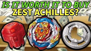 Is It Worth It To Buy Zest Achilles Beyblade Burst BU Review [upl. by Nedloh]