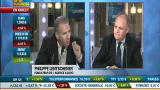 François Asselineau invité de Nicolas Doze sur BFM Business [upl. by Enelyar]