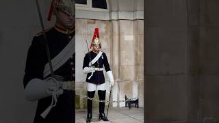 Household Cavalry🙌 youtubeshorts horseguardsparade thekingslifeguard [upl. by Darb]