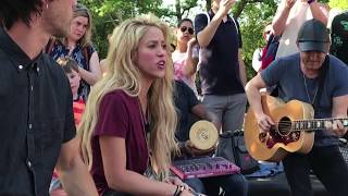 Shakira  Chantaje Live in Washington Square Park  En Vivo en Washington Square Park [upl. by Eeuqram]