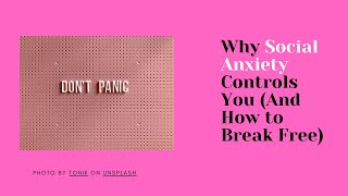 The Truth About Social Anxiety Disorder What Causes It and How to Overcome It [upl. by Larena]