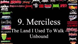 Top 10 Swedish Thrash Metal Bands [upl. by Willman]