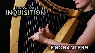 Enchanters Dragon Age Inquisition Tavern Song  violin  harp cover [upl. by Adolph]