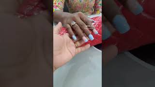 Acrylic nails 💅 😍 share subscribe nails comment nailart like minivlog support [upl. by Alejna]