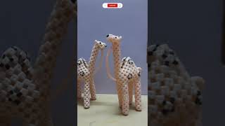 Giraffe using bag wire 🦒 shorts giraffe toys [upl. by Oliy633]