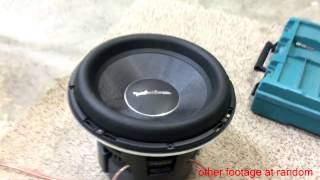 Rockfordfosgate T2 13 inch Subwoofer Install [upl. by Eugene]