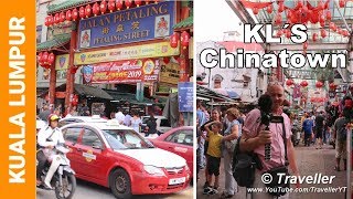 Kuala Lumpur  PETALING STREET in Kuala Lumpur´s Chinatown Area [upl. by Eesak822]