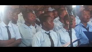 KYRIE by MUGISHA KABAYIZA Irene yaririmbwe mu missa na CHORALE ABIZERA yo muri TTC MBUGA [upl. by Wan]