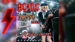 ACDC  FULL CONCERT quotPowerTripquot Festival 2023 live  AUDIO REMASTERED  Indio USA 07102023 [upl. by Fedora]