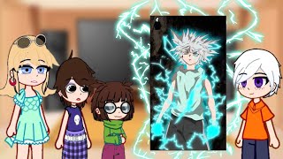 The Loud House sisters react to Lincoln Loud future as Killua Zoldyk  Hunter X Hunter [upl. by Jovi]