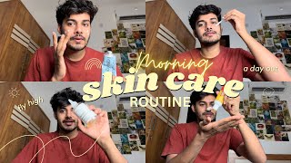 🌤️Morning Skin care routine 🧴 Men Malayalam Skincare  Boys Skin care [upl. by Elvis]