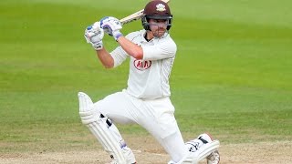 Burns century puts Surrey in driving seat Hampshire v Surrey Day 1 [upl. by Dayiz]