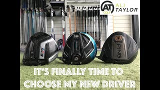 MY WITB DRIVER 2018 TAYLORMADE M3 v CALLAWAY ROGUE SUB ZERO v PING G400 LST [upl. by Neila27]