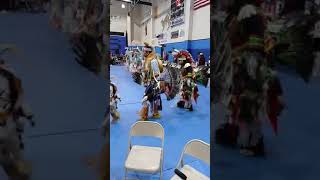 Spirit lake nation Vets pw24 Saturday night Grand entry [upl. by Aneem]