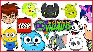 🤖 LEGO DC Supervillains Cartoon Customs [upl. by Luana]