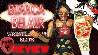 Bianca Belair WWE Wrestlemania Elite Review JillOWeen Part 4  Wrestling Figure Review [upl. by Hal743]