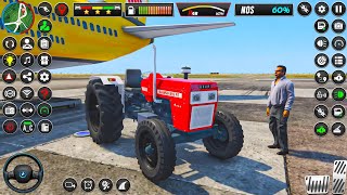 Big farming games farm games  tractor trolley game video  game video tractor video 8 [upl. by Notsek599]