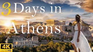 How to Spend 3 Days in ATHENS Greece  Itinerary for Firsttime Visitors [upl. by Alviani]