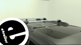 etrailer  Yakima FlushBar Crossbars Installation  2012 Toyota 4Runner [upl. by Milzie493]