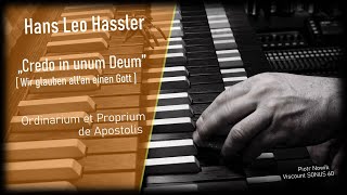 🎹 Hans Leo Hassler „Credo in unum Deum” ♫ Piotr Nowik Viscount Sonus 60 [upl. by Edahs884]