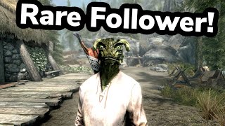 How to get the only Argonian follower in skyrim [upl. by Joses455]