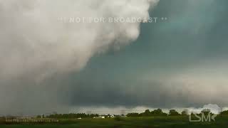 05082024 Neosho to Crane Missouri  Ominous TornadoProducing Supercell [upl. by Ransell]