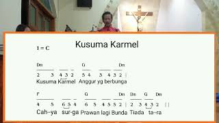 Flos Carmeli  Kusuma Karmel  Hymn of Carmelite [upl. by Nuris772]