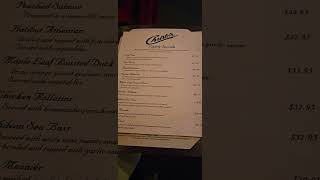 Dinner at Christos Ristorante in Phoenix Arizona  Food Trips  Italian Food Lover Liesly [upl. by Haek]