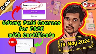 EP 820 How to get Udemy Courses for FREE in 2024  Udemy Coupon Code 2024  Latest Udemy Coupons [upl. by Dlonyer]