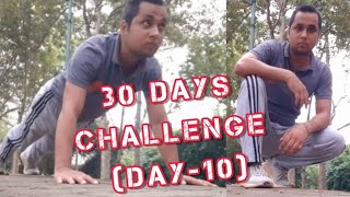 30 Days challenge Day  10  100 Pushups for a month pushupchallenge fit fitness [upl. by Annawad]