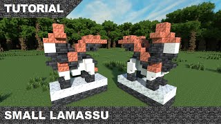 Minecraft Small Lamassu Statue Tutorial [upl. by O'Conner]