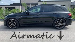 Mercedes GLC X253  Coupe C253  LuftfahrwerkTieferlegungsmodul  AirSuspensionLoweringModule [upl. by Eves]